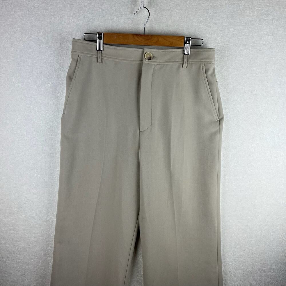 Zara Women’s L Khaki Straight Leg Long Pants